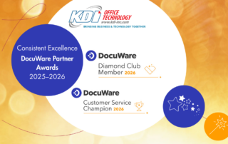 KDI Office Technology Earns Back-to-Back DocuWare Partner Awards for 2025 and 2026